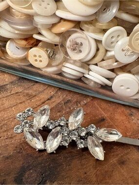 Crystal Marquise Hair Clip